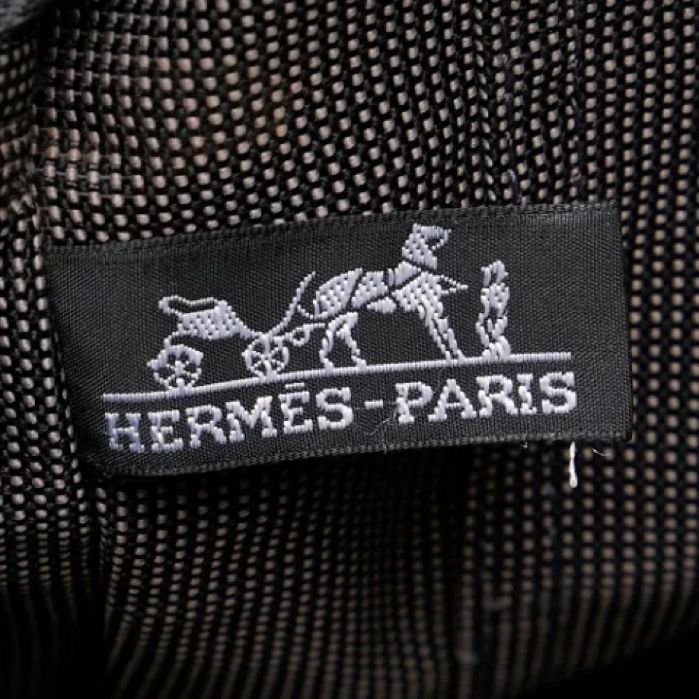 Hermès Vintage Pre-owned Canvas totes Gray Dames