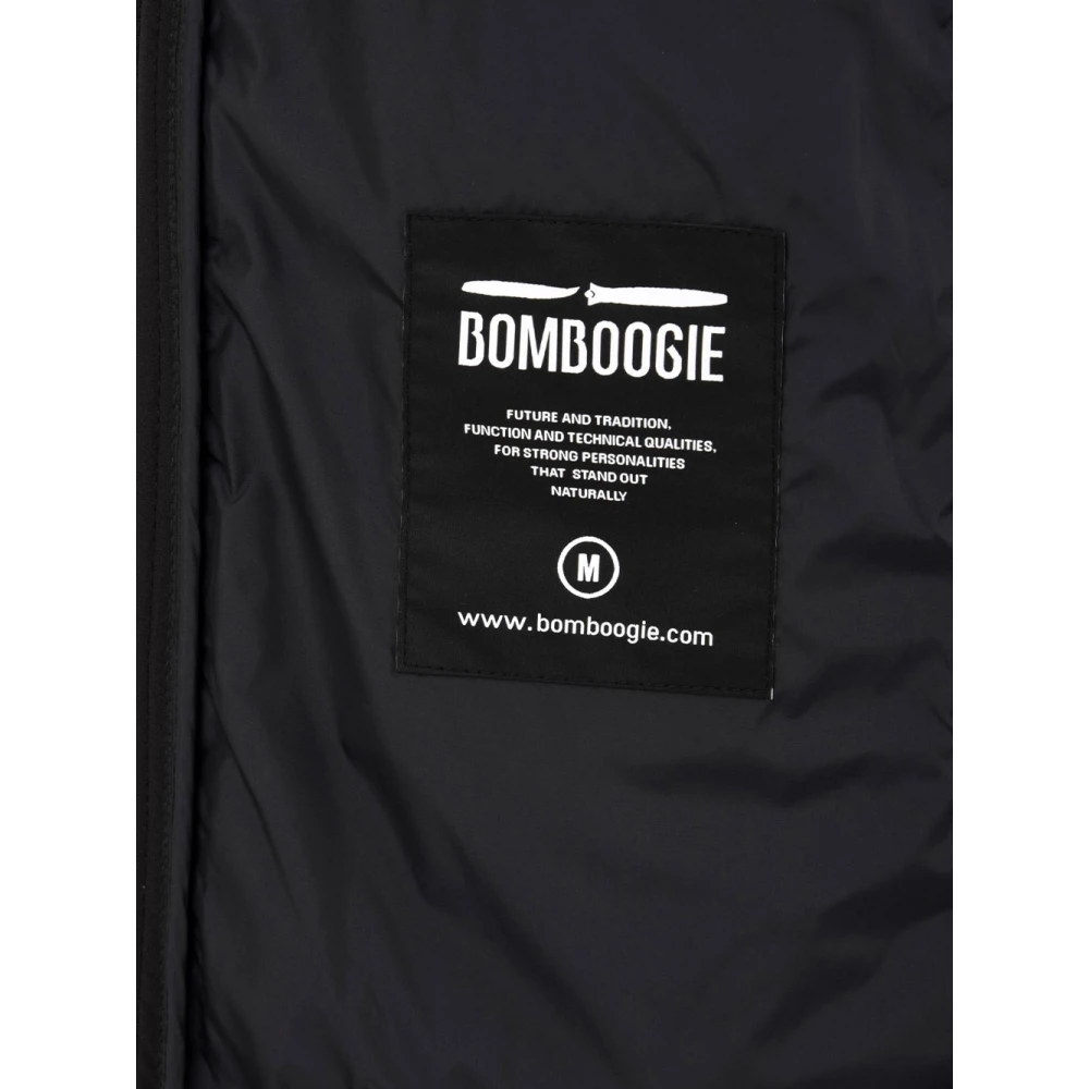 BomBoogie Blauwe Grafiet Jas voor Heren Blue Heren