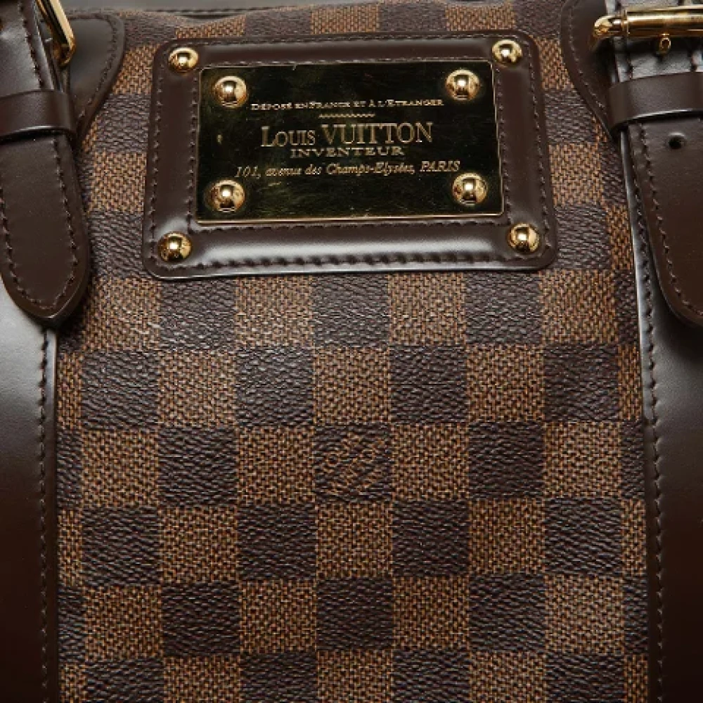 Louis Vuitton Vintage Pre-owned Leather pouches Brown Dames