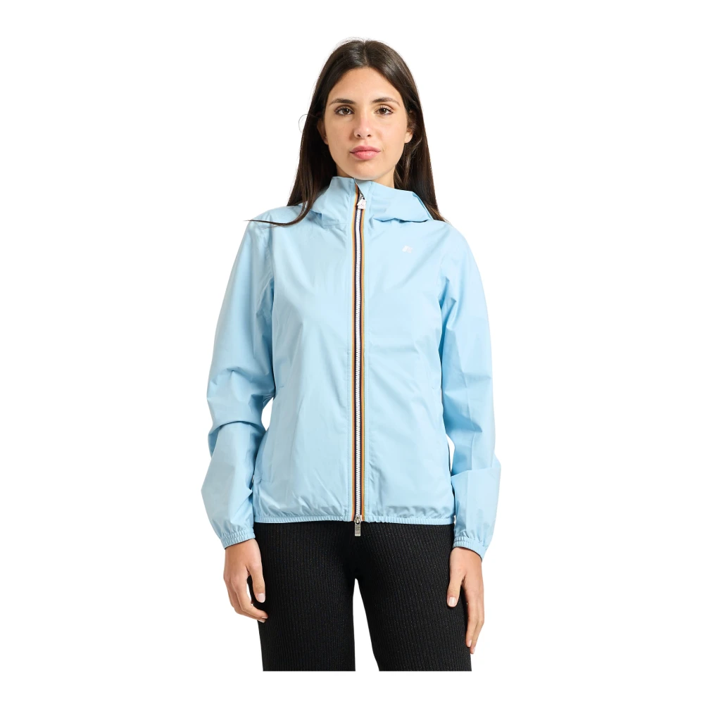 K-Way Damen Blau Jacken, Lgröße: