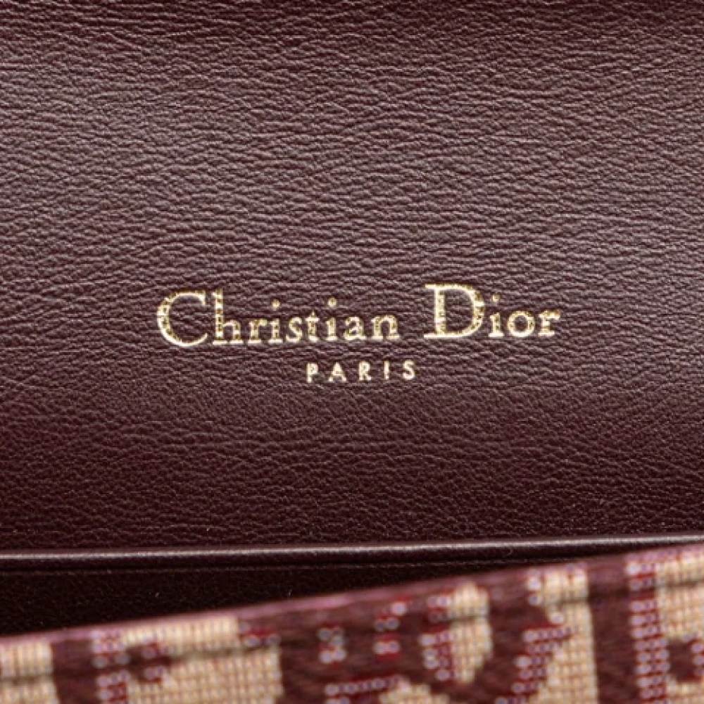 Dior Vintage Pre-owned Canvas dior-bags Red Dames