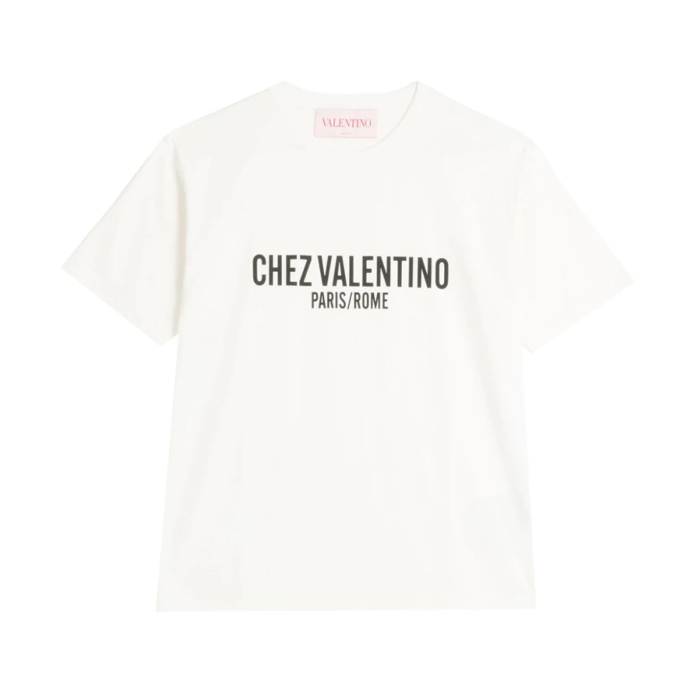 Valentino Garavani Witte T-shirts & Polo's voor Mannen White Heren