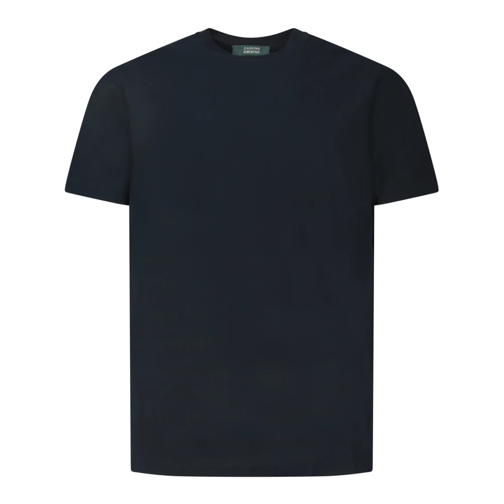 Zanone - Tops > T-Shirts - Blue - Zanone - Modalova