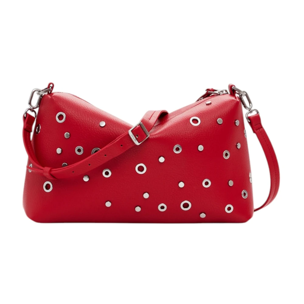Desigual Lente Zomer Dames Middelgrote Tas Collectie Red Dames