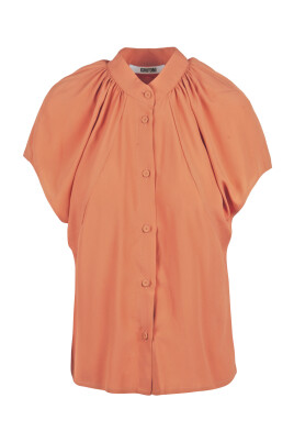 crepe-shirt-with-mandarin-collar