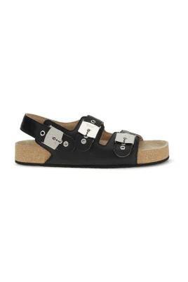 Scholl Platta Sandaler med Justerbara Remmar