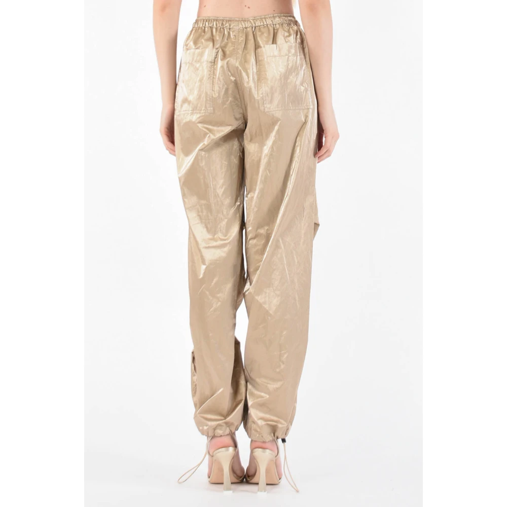 Just Cavalli Straight Trousers Yellow Dames