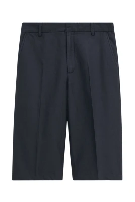 Straight Cotton Linen Shorts