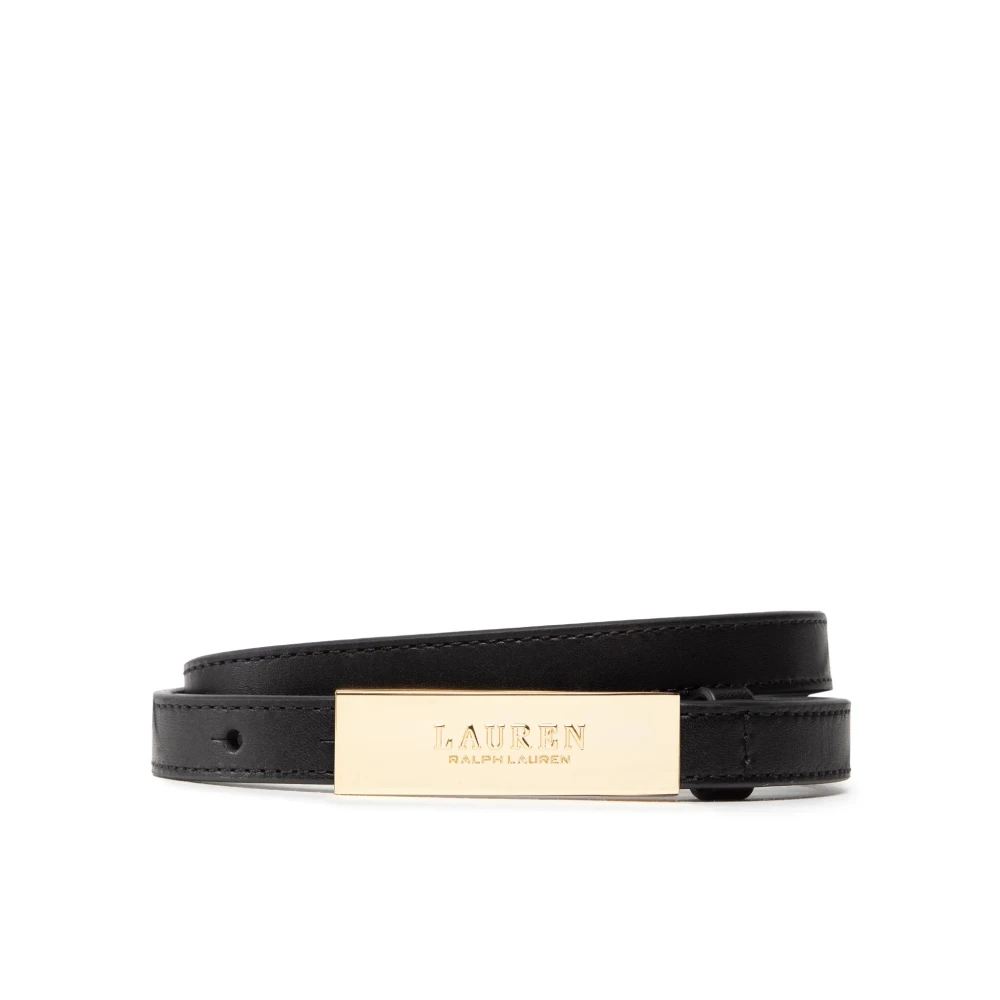 Ralph Lauren Riem Zwart Black Dames
