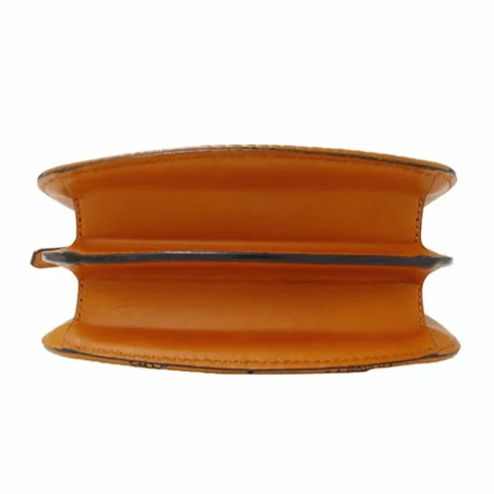 MCM Pre-owned Plastic shoulder-bags Brown Dames