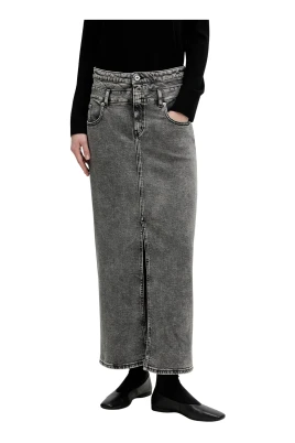 Denim Pencil Skirt