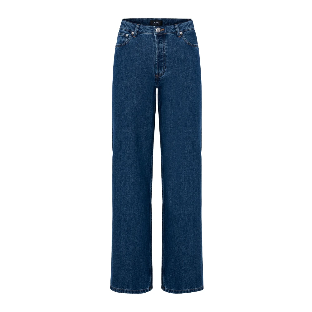 A.p.c. Elisabeth Jeans Blue Dames