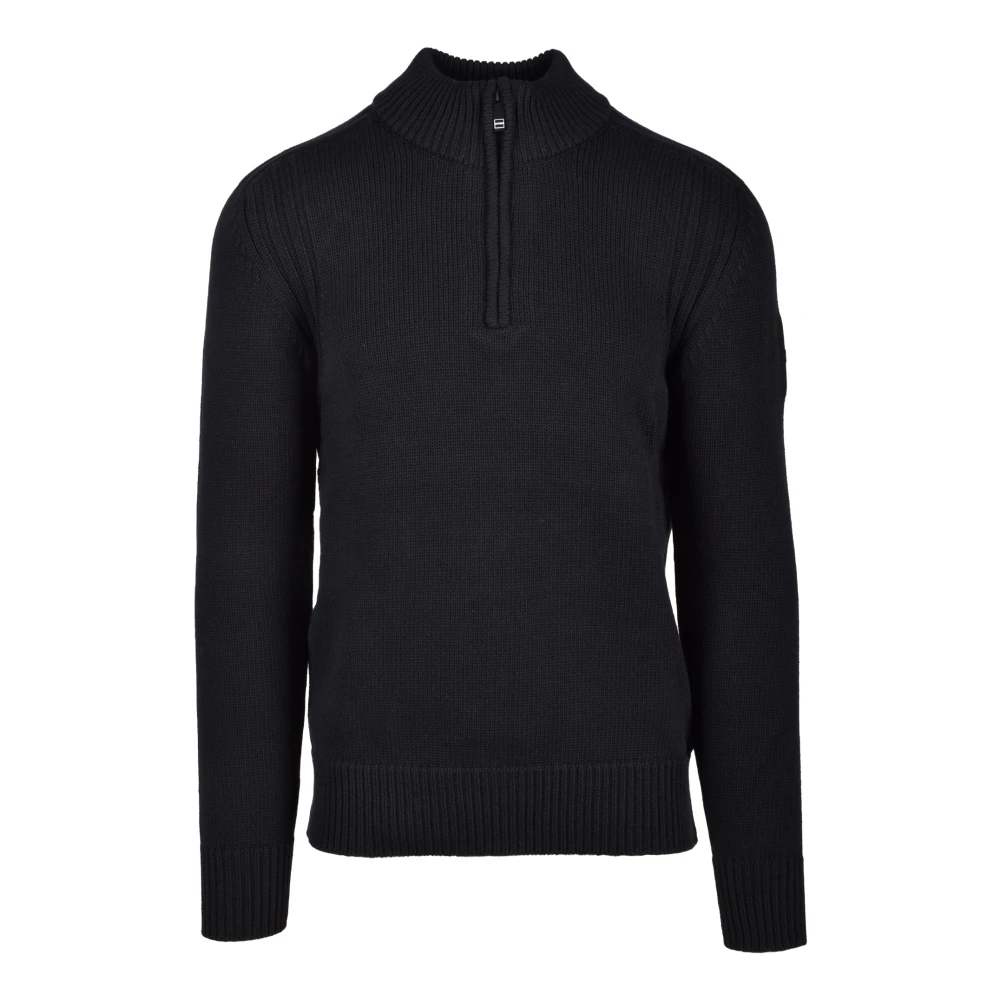 Outhere Katoen Nylon Mix Stijlvolle Top Black Heren