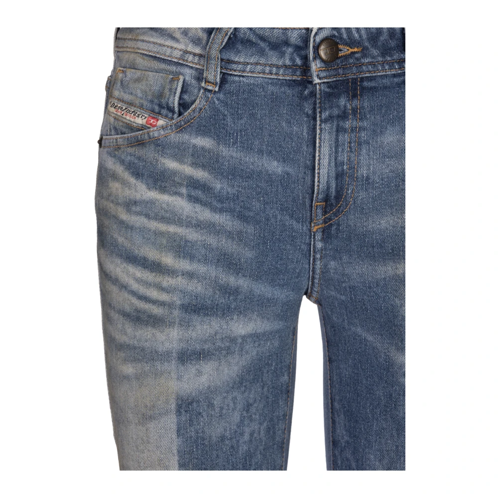 Diesel Blauwe Bootcut Jeans Bohemian Attitude Blue Dames