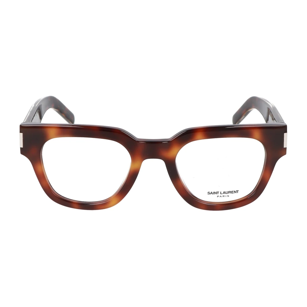 Saint Laurent Square Frame Glasses SL 661 Brown Unisex