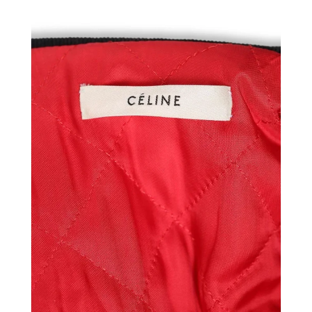 Celine Vintage Pre-owned Leather outerwear Multicolor Dames