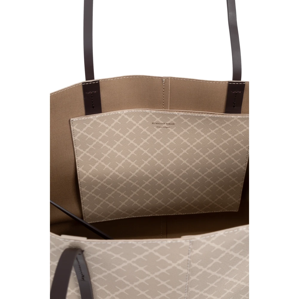 By Malene Birger `Abi` Shopper Tas By Herenne Birger Beige Dames