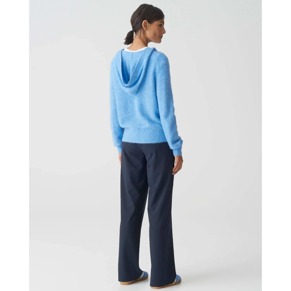 Opus Stijlvolle Pullover met Pasunna Detail Blue Dames