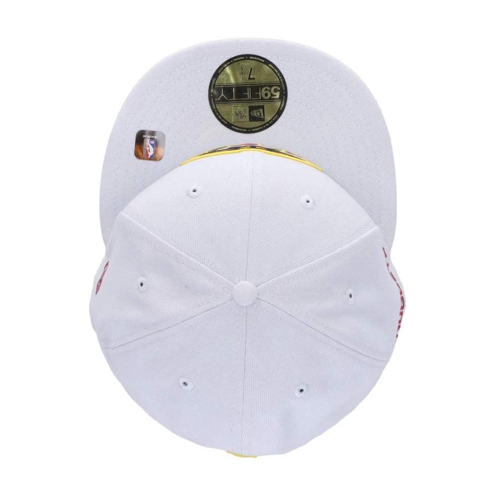 new era Denver Nuggets Platte Klep Pet White Heren