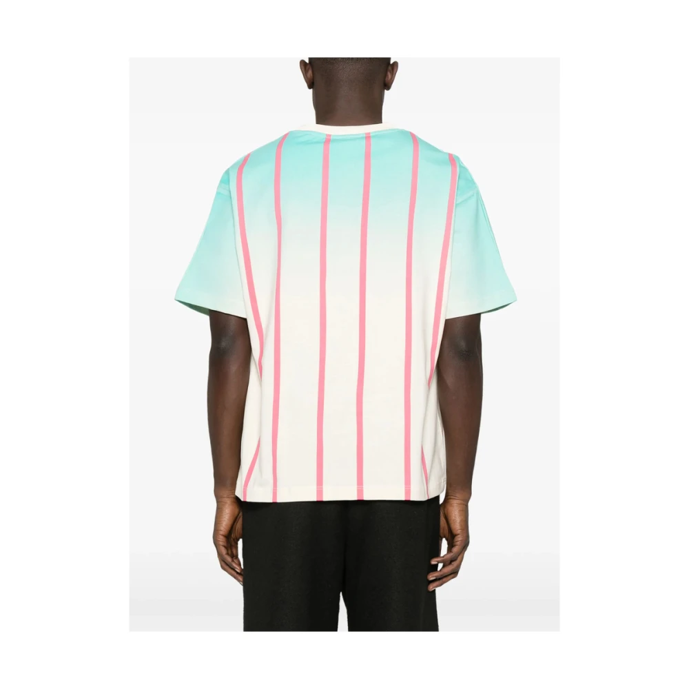 KidSuper Studios Beige Logo Print Crew Neck T-shirt Multicolor Heren