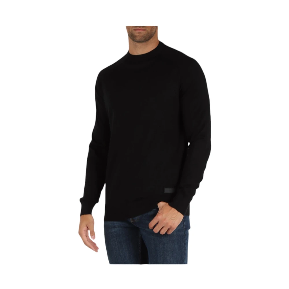 John Richmond Stijlvolle Gebreide Topmix Black Heren