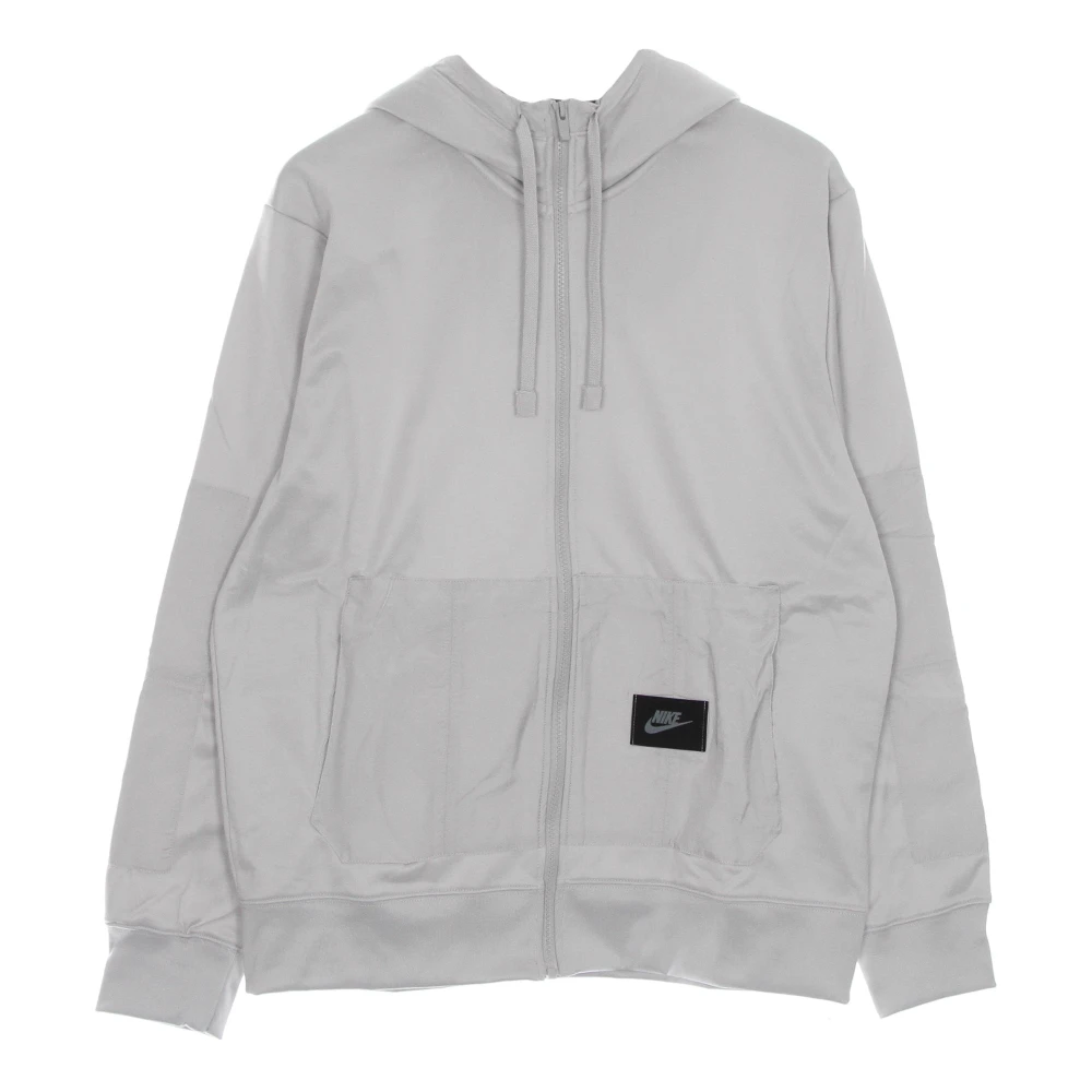 Nike Sporttrui met ritssluiting fleece Gray Heren