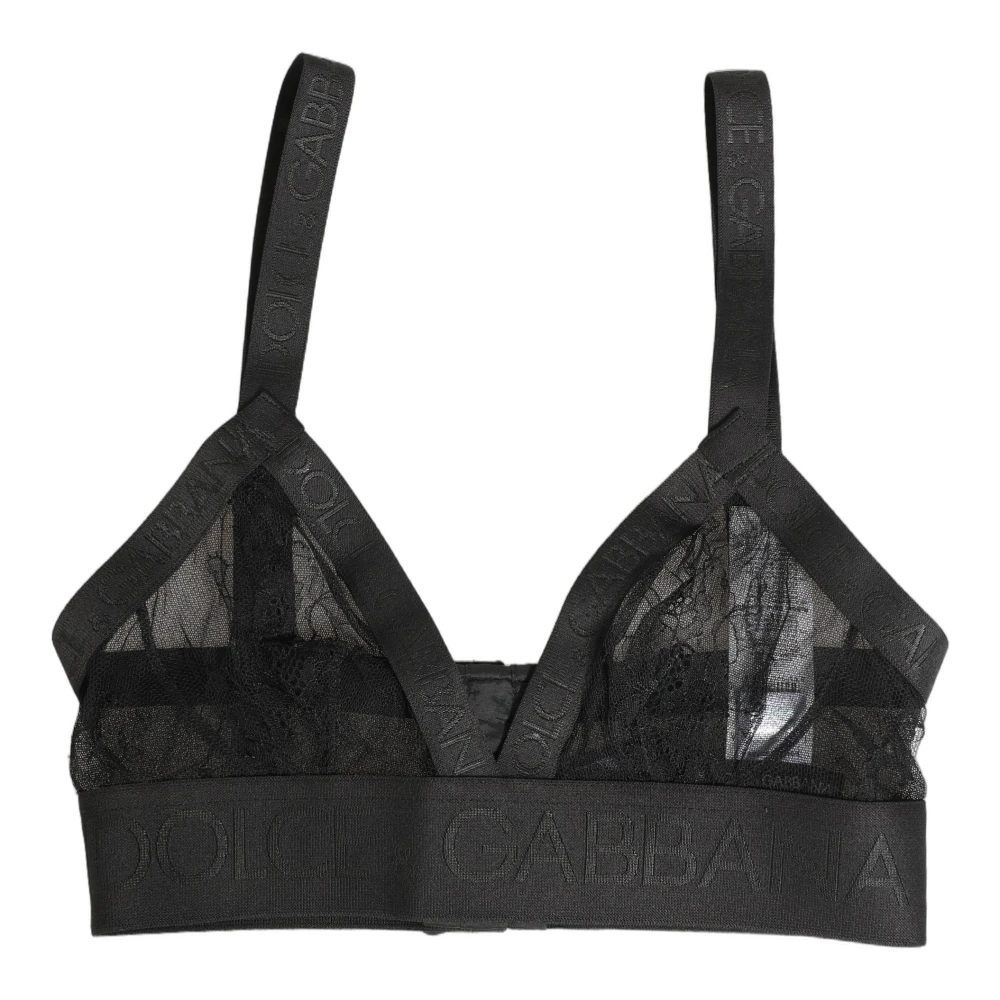 Dolce & Gabbana Damen Schwarz Unterwäsche, K, Sgröße: