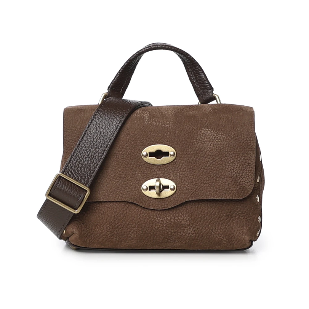 Zanellato Handbags, Female, One Size, Postina Jones Nabuk Brown