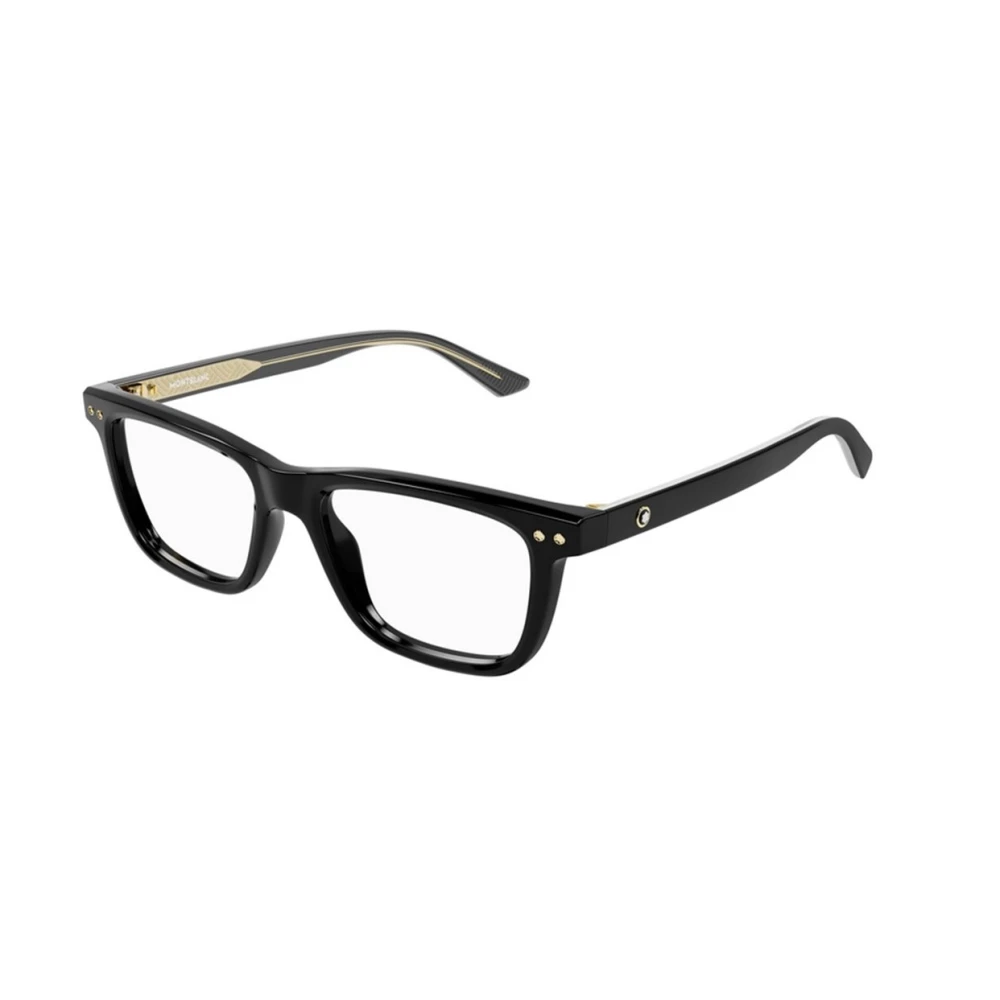 Montblanc Zwarte optische monturen voor heren Black Heren