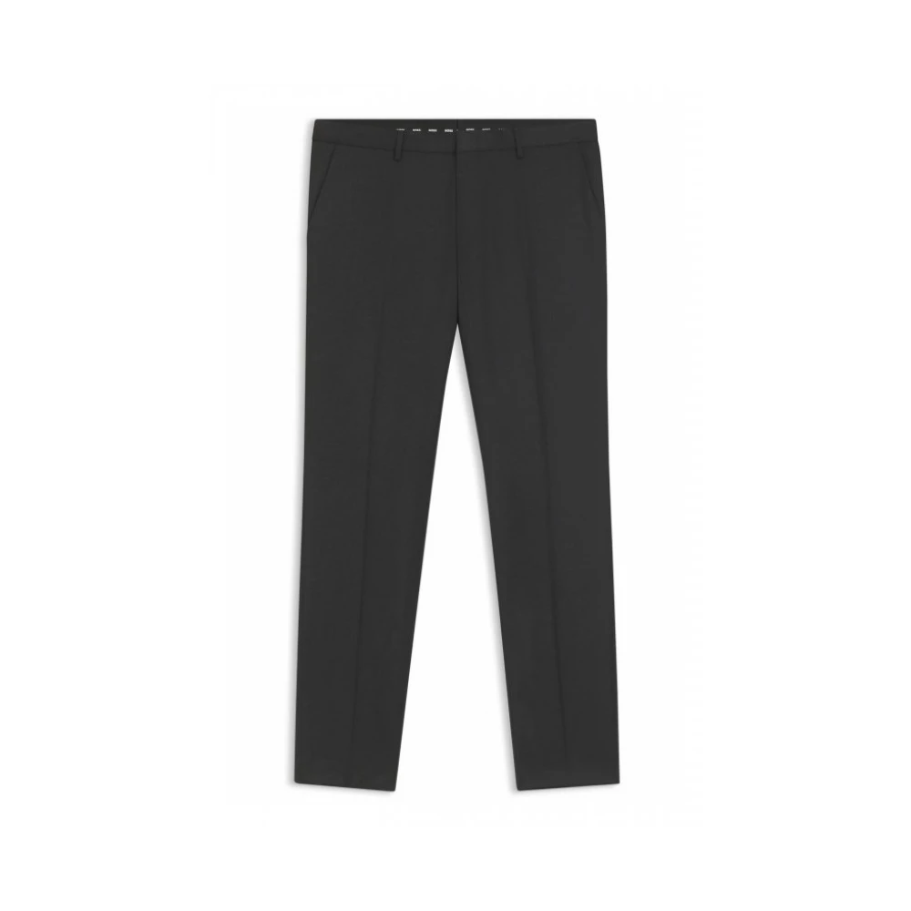 Hugo Black Chino Trousers - Male - Suit Trousers - L - Trousers