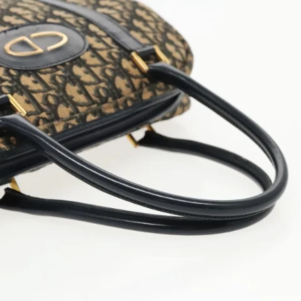 Dior Vintage Pre-owned Canvas dior-bags Beige Dames
