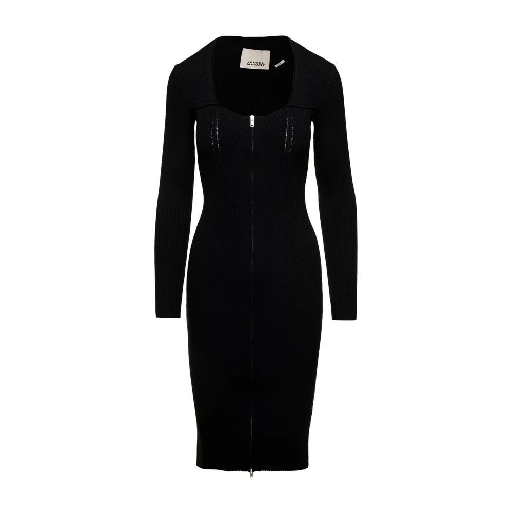 Isabel marant Zwarte jurken Black Dames