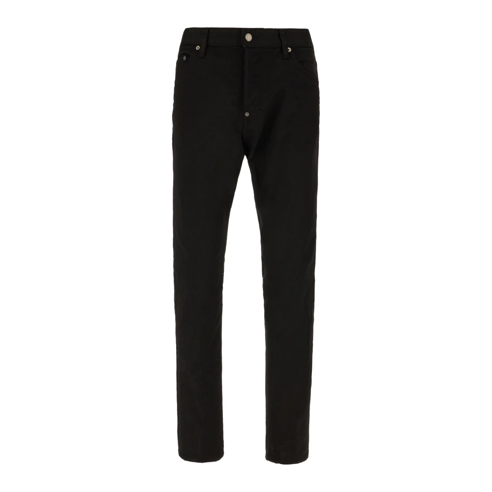 Dsquared2 Klassieke Denim Jeans voor dagelijks gebruik Black Heren