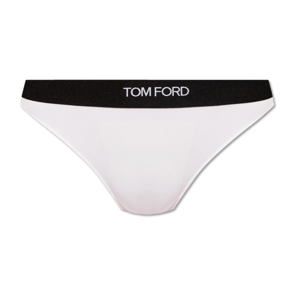 Tom Ford Katoenen string White Dames