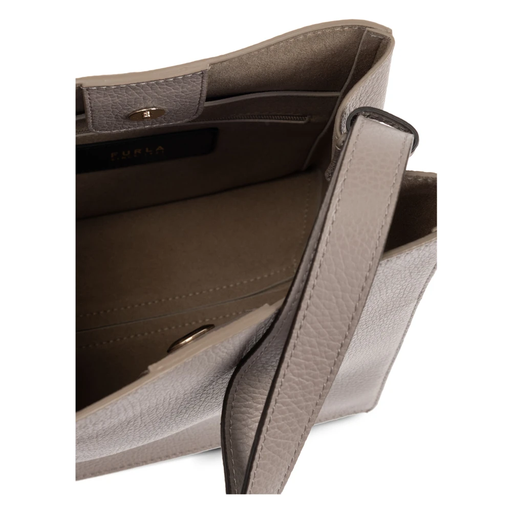 Furla Mini Bucket Tas Gray Dames