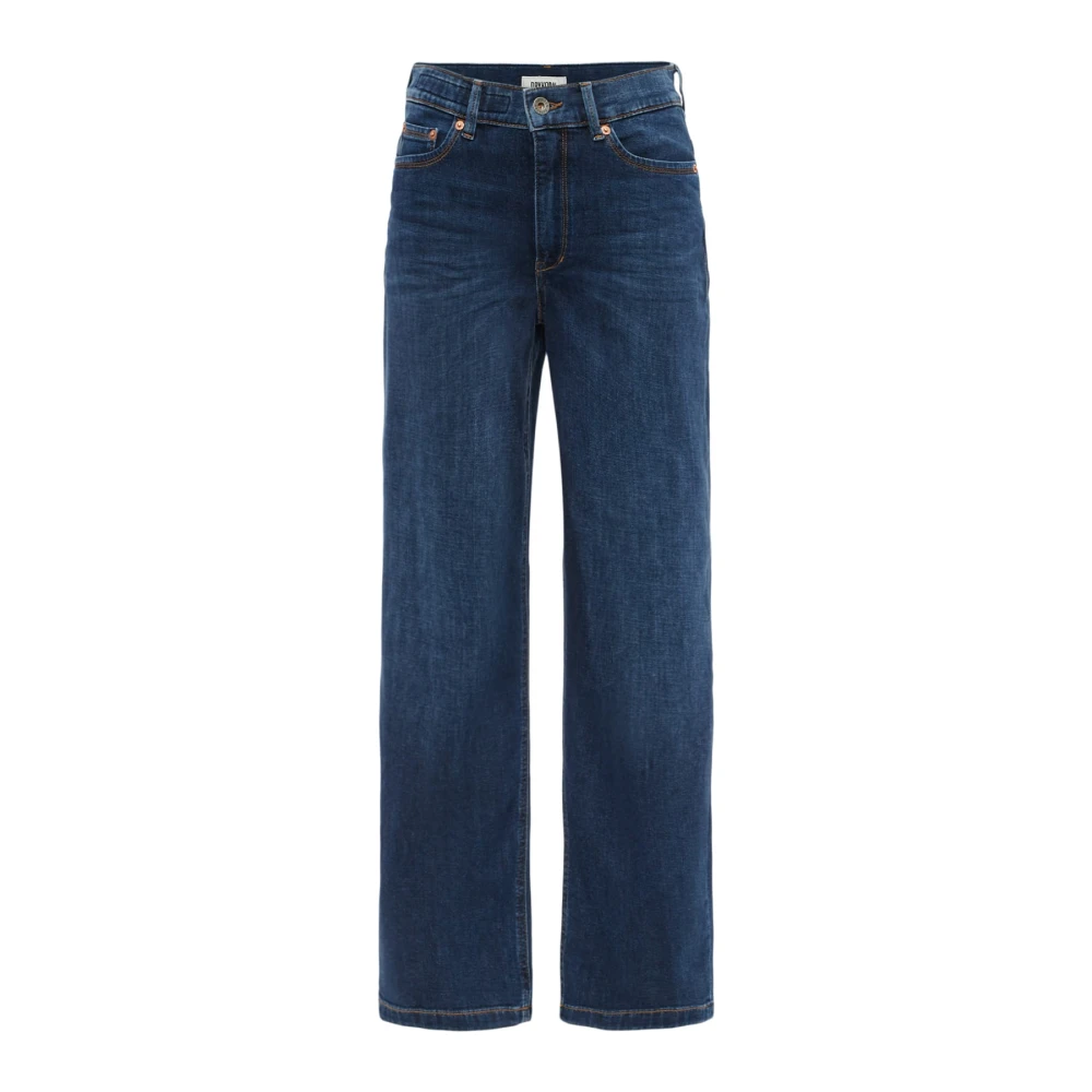 Drykorn Women's Blue Flown Jeans - Straight Fit Jeans - W31 L34 - Jeans