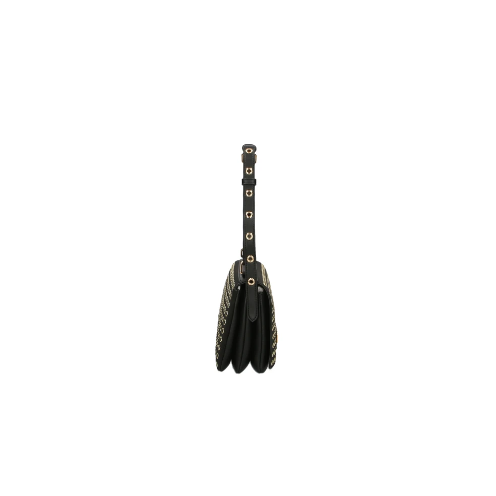 Love Moschino Zwarte Schoudertas Verstelbare Band Black Dames