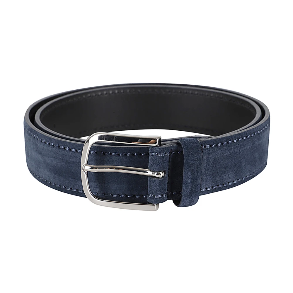 Orciani Klassieke Amalfi Suède Riem Blue Heren