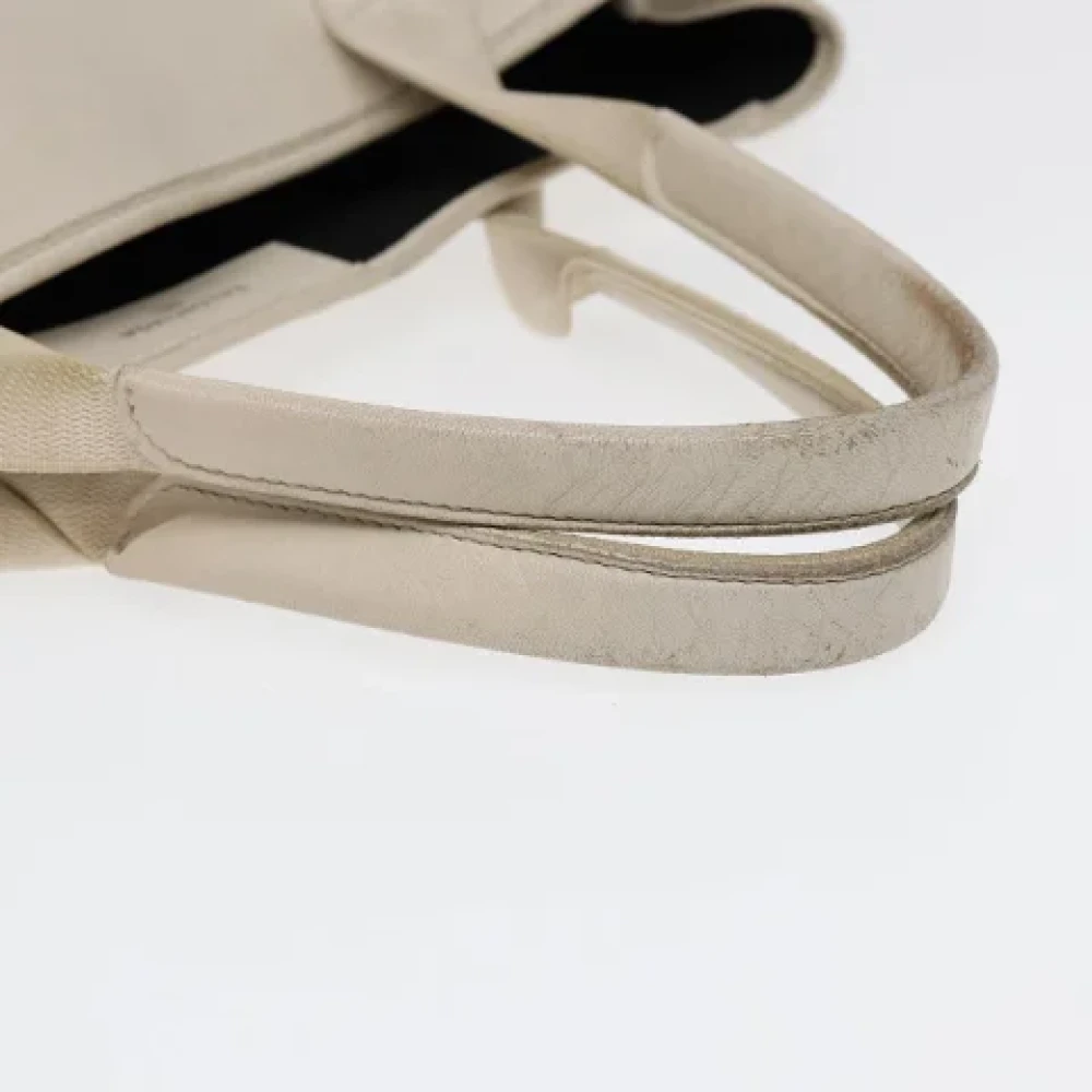 Balenciaga Vintage Pre-owned Leather balenciaga-bags White Dames