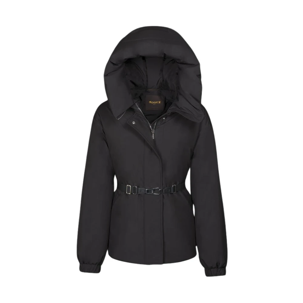 Moorer Men's Black Winter Jackets, Xs, Glarea Short Down Jacket