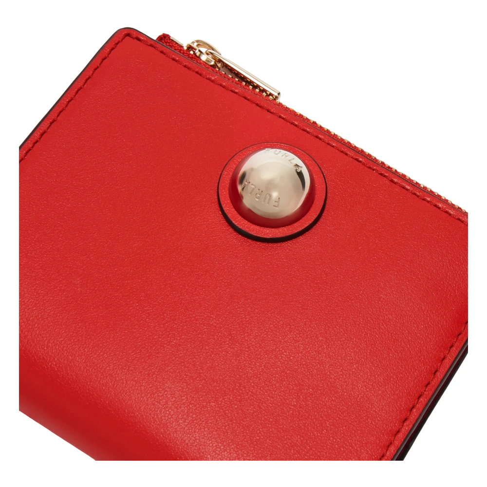Furla Compacte portemonnee Green Dames