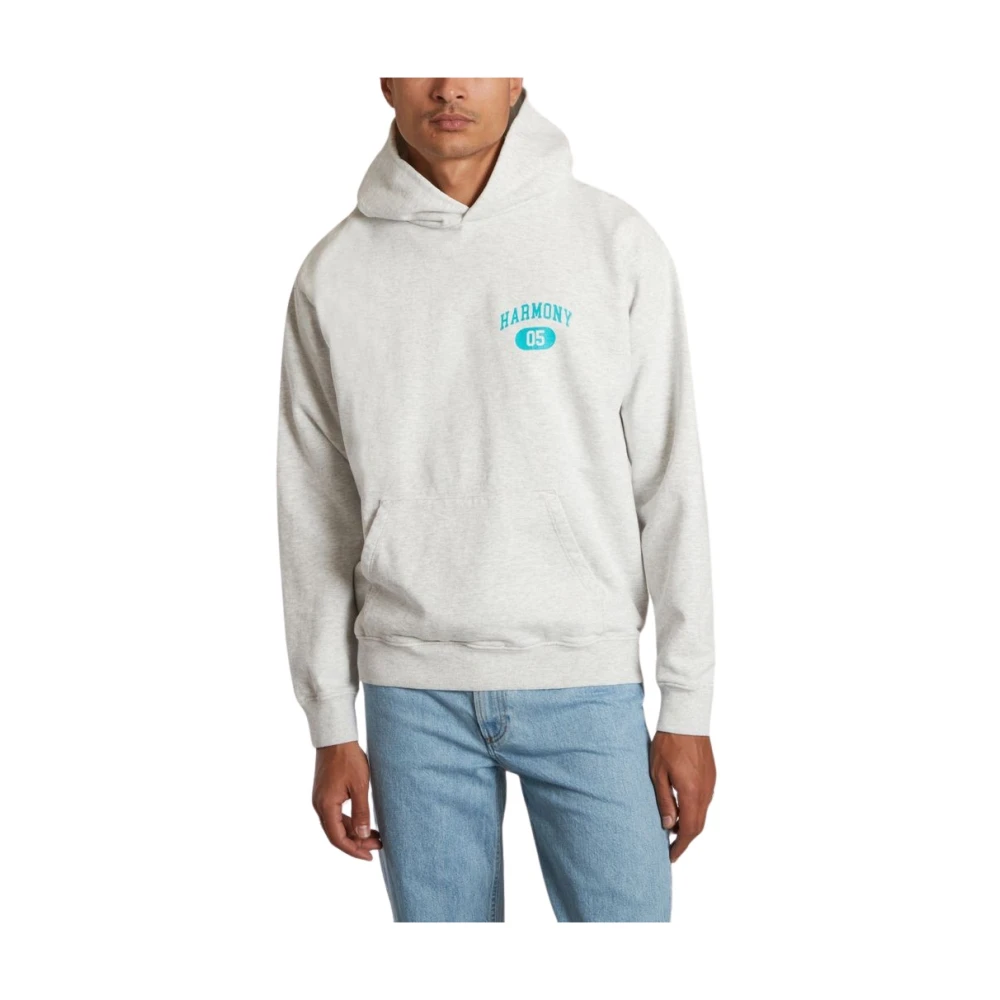 Harmony Vintage Amerikaanse Stijl Hoodie Gray Heren