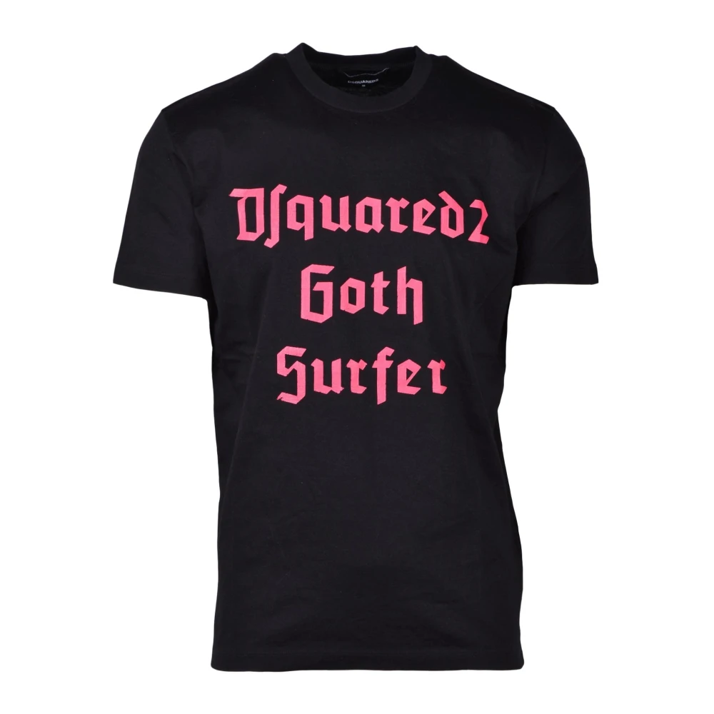 Dsquared2 Katoenen T-shirt Black Heren