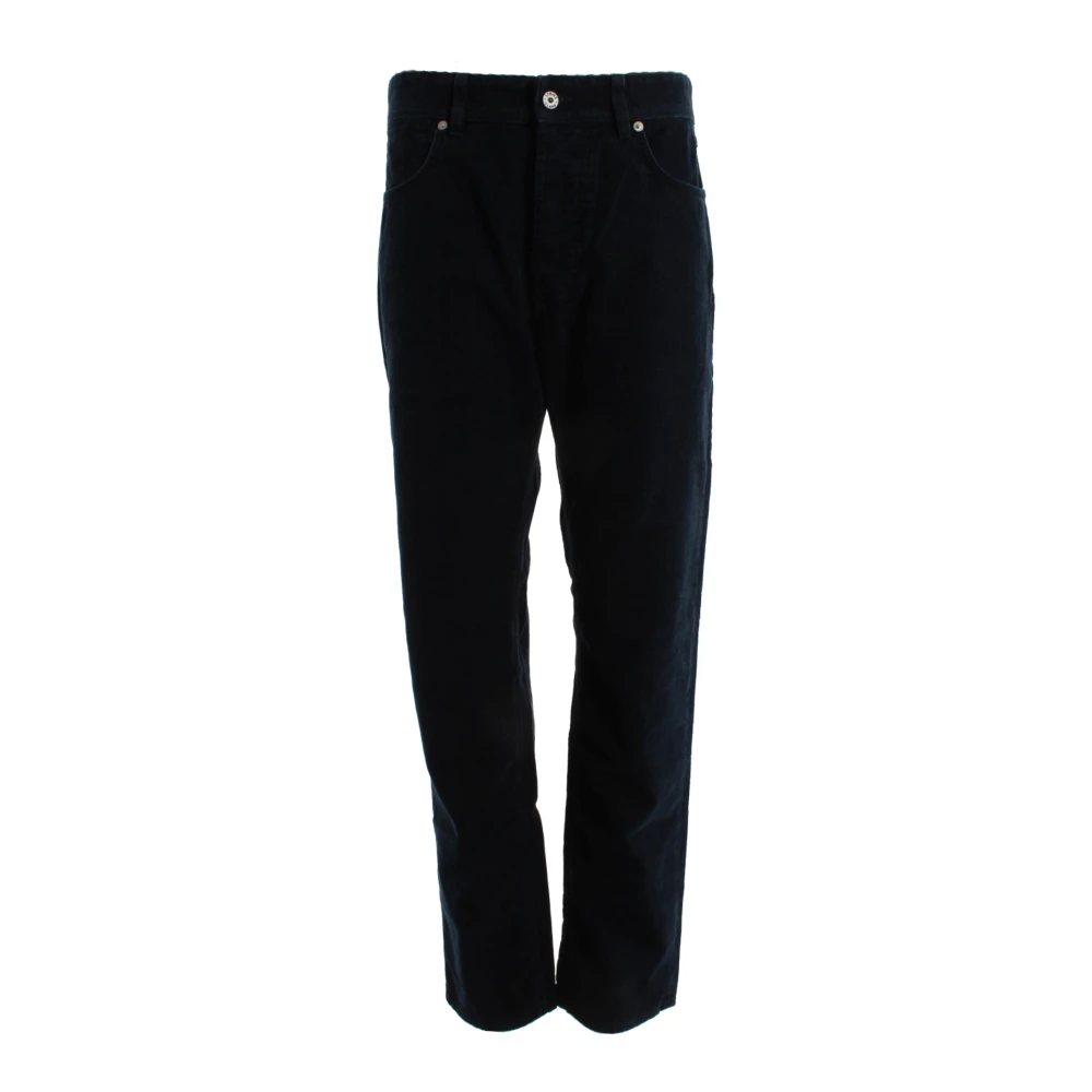 Stone Island Blue Ghost Corduroy Trousers - Male - Straight Trousers - W31 - Trousers