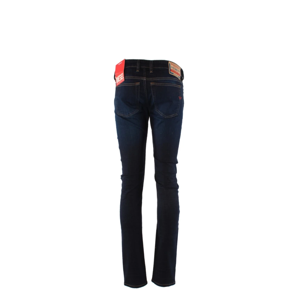 Diesel Blauwe Skinny Fit Jeans voor Heren Blue Heren