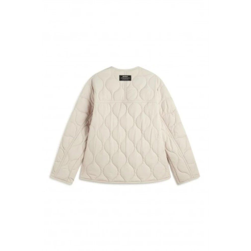Ecoalf Waterafstotende jas met Dope Dye-technologie Beige Dames