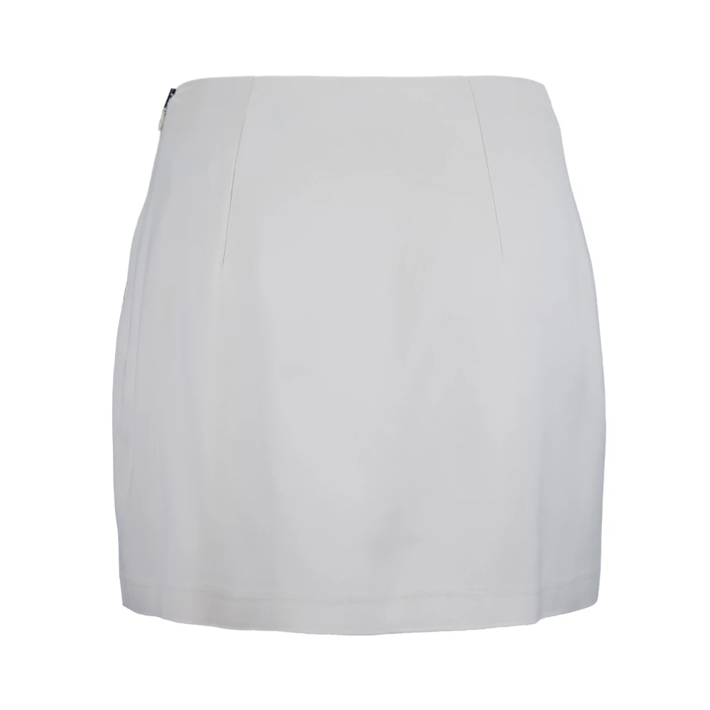 Elisabetta Franchi Kanten Detail Rits Haak Korte Rok Black Dames