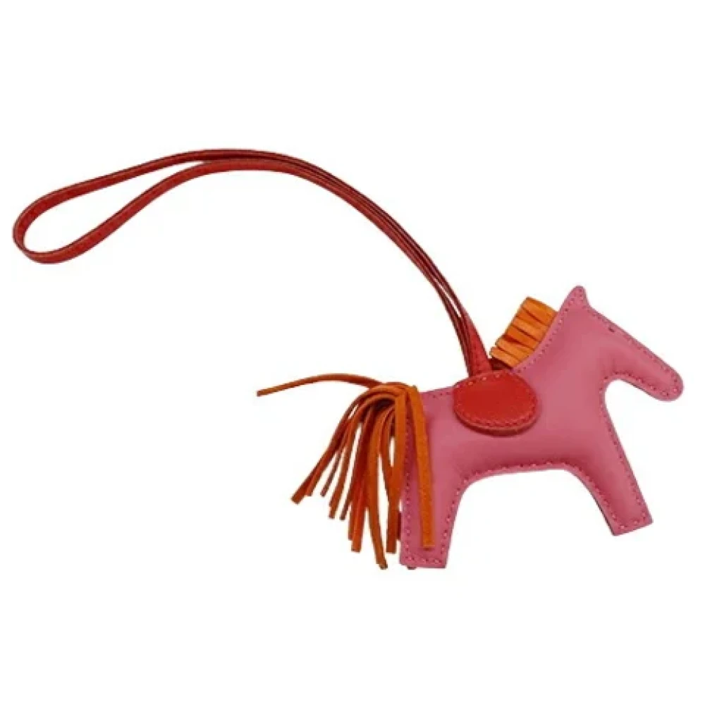 Hermès Vintage Pre-owned Fabric key-holders Pink Dames