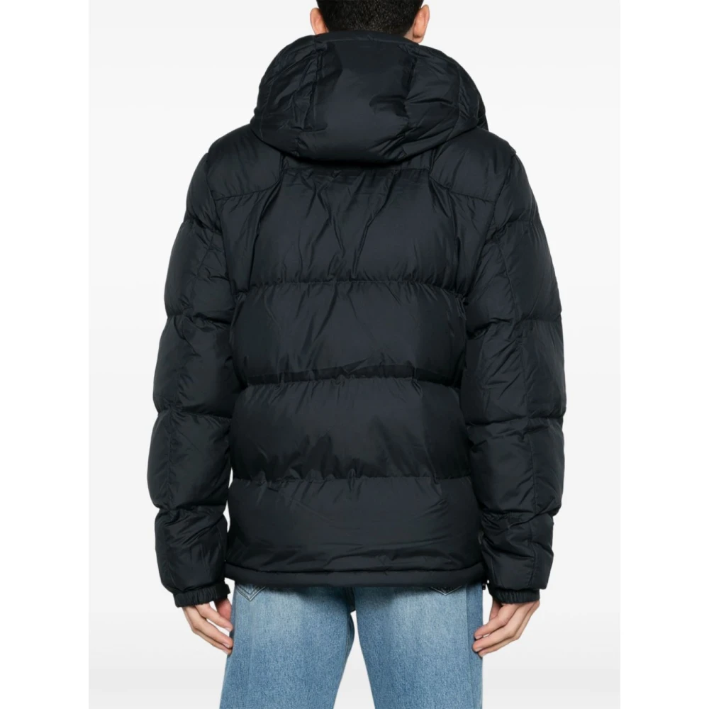 Ralph Lauren Zwarte Parka Jas voor Mannen Black Heren