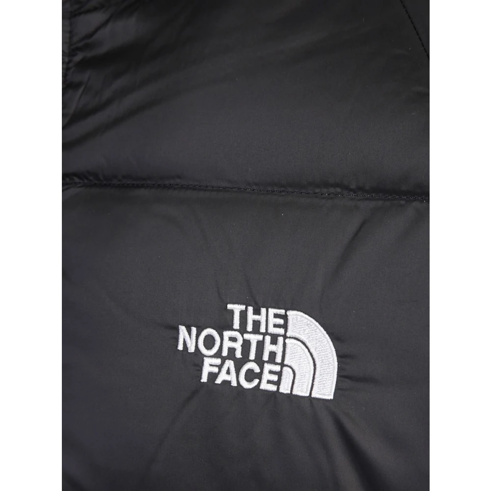 The North Face Zwarte waterdichte jas met logo-borduring Black Heren